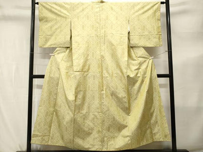 平和屋着物■本場大島紬　亀甲繋ぎ　正絹　逸品　CABL3797ev