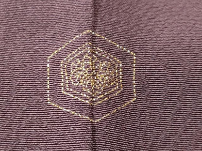 平和屋着物■豪華色留袖　駒刺繍　南天　群鶴花文　金銀彩　正絹　逸品　CABL3801ev