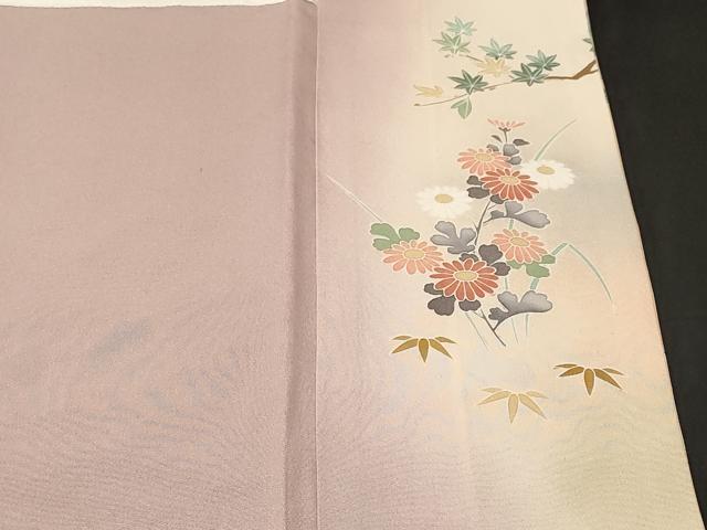 平和屋着物■豪華色留袖　作家物　寿光織　人物風景文　暈し染め　金糸　正絹　逸品　CABL3811ev