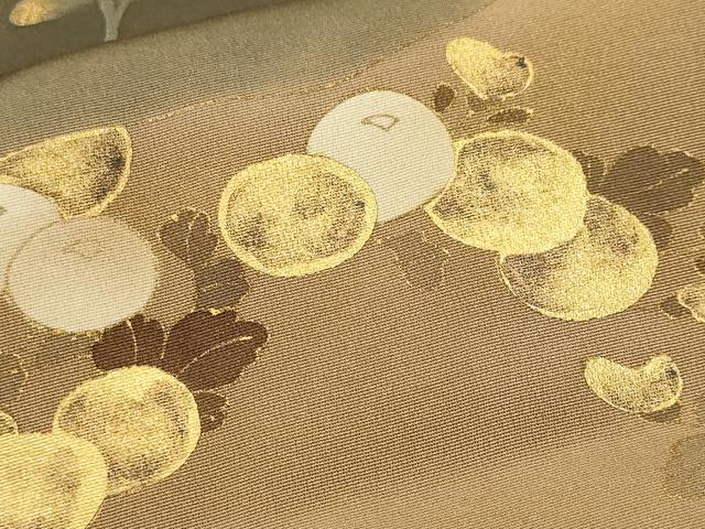 平和屋着物■豪華色留袖　刺繍　松　万寿菊　暈し染め　金彩　正絹　逸品　CABL3815ev