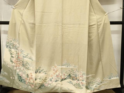 平和屋着物■豪華色留袖　松竹梅御所解文　暈し染め　正絹　逸品　CABL3818ev