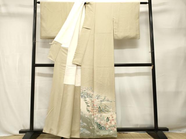 平和屋着物■豪華色留袖　松竹梅御所解文　暈し染め　正絹　逸品　CABL3818ev