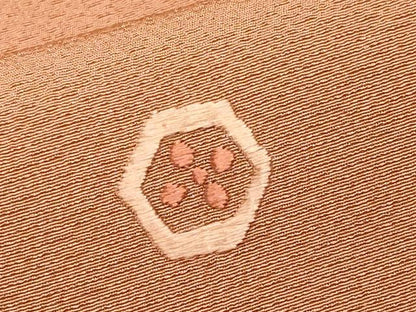 平和屋着物■豪華色留袖　刺繍　亀甲花文　正絹　逸品　CABL3820ev