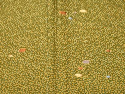 平和屋着物■色留訪問着　刺繍　大庄霰文　正絹　逸品　CABL3821ev