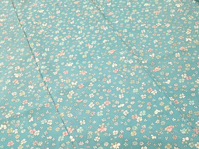 平和屋着物■長襦袢　無双仕立て　枝花文　正絹　逸品　CABL3846ev