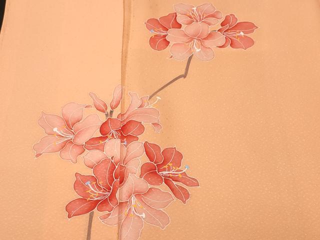 平和屋着物■訪問着　枝花文　正絹　逸品　CABL3847ev