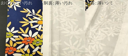 平和屋着物■上質な小紋　枝花文　正絹　逸品　CABL3858ev
