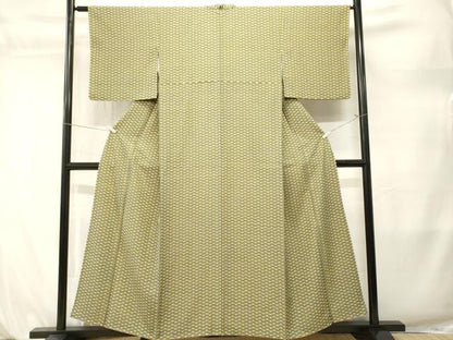 平和屋着物■上質な小紋　花尽くし文　正絹　逸品　CABL3876ev