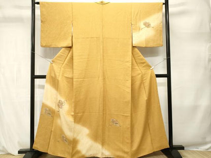 平和屋着物■中国三大刺繍　スワトウ刺繍　総刺繍　文箱貝桶花文　暈し染め　訪問着　正絹　逸品　CABL3885ev