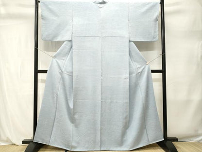 平和屋着物■上質な小紋　作家物　杢目文様　正絹　逸品　CABL3888ev