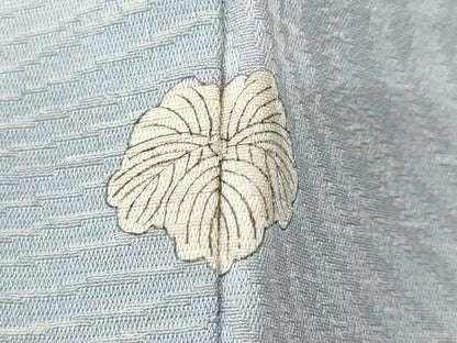 平和屋着物■上質な小紋　作家物　杢目文様　正絹　逸品　CABL3888ev