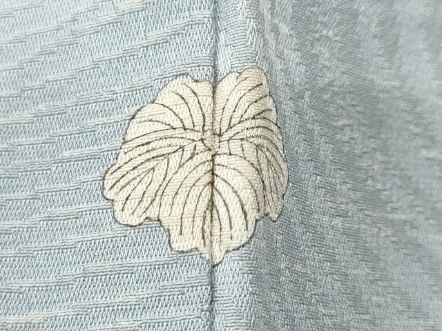 平和屋着物■上質な小紋　作家物　杢目文様　正絹　逸品　CABL3888ev