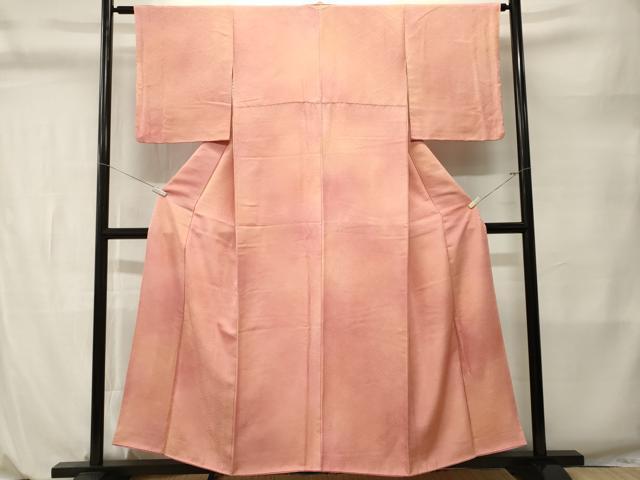 平和屋着物■上質な小紋　菊尽くし霞文　暈し染め　正絹　逸品　CABL3891ev