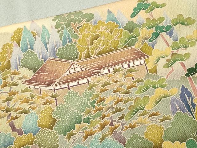 平和屋着物■豪華色留袖　作家物　修學院離宮　暈し染め　正絹　逸品　CABL3907ev