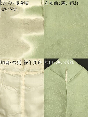 平和屋着物■訪問着　霞菊文　エ霞文　暈し染め　正絹　逸品　CABL3937ev