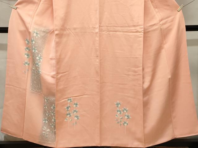平和屋着物■訪問着　枝花文　暈し染め　正絹　逸品　CABL3950ev