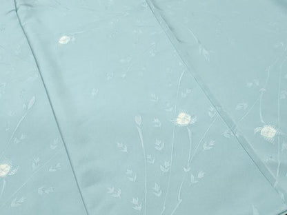 平和屋着物■上質な小紋　枝花文　正絹　逸品　CABL3951ev