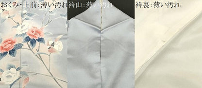 平和屋着物■訪問着　枝花文　暈し染め　正絹　逸品　CABL3955ev