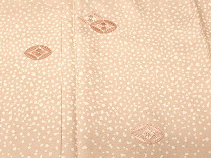 平和屋着物■訪問着　刺繍　七宝花文　霰文　高島屋扱い　正絹　逸品　CABL3958ev