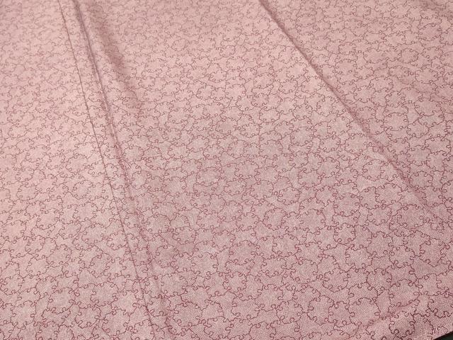 平和屋着物■江戸小紋　雪輪重ね文　正絹　逸品　CABL3970ev