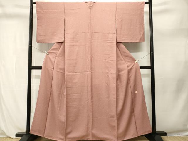 平和屋着物■本草木染作家　圓啓　江戸小紋　鮫小紋柄　正絹　逸品　CABL3973ev