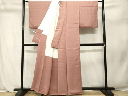 平和屋着物■本草木染作家　圓啓　江戸小紋　鮫小紋柄　正絹　逸品　CABL3973ev