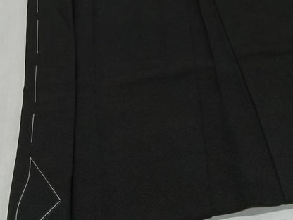 平和屋着物＃黒羽織　単衣　正絹　逸品　未使用　CABL4010ua