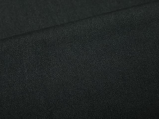 平和屋着物＃黒羽織　正絹　逸品　CABL4020ua