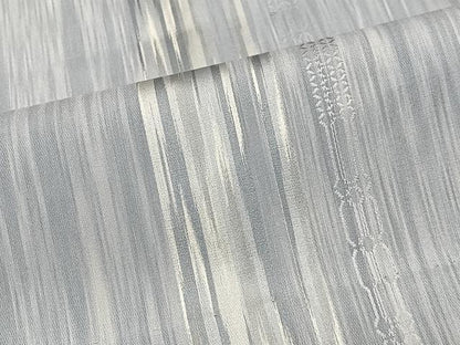 平和屋着物＃道行コート　雨コート　霞文　正絹　逸品　CABL4041ua