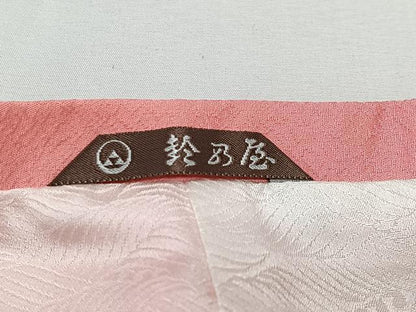 平和屋着物＃道行コート　寿光織　舞蝶文　金糸　鈴乃屋扱い　正絹　逸品　未使用　CABL4049ua