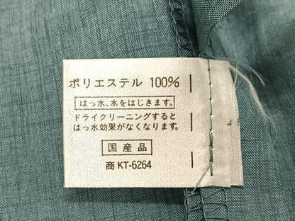 平和屋着物＃道中着　青磁色　ロング丈　洗える着物　CABL4057ua