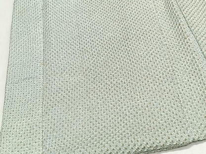 平和屋着物＃羽織　総絞り　蔦の葉文　正絹　逸品　CABL4058ua