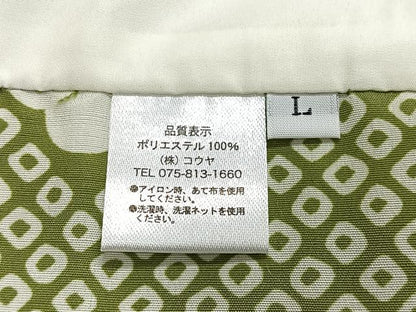 平和屋着物＃男性　長羽織　流水草花文　キングサイズ　洗える着物　未使用　CABL4069ua