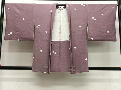 平和屋着物＃羽織　絞り　舞花文　金彩　正絹　逸品　CABL4080ua