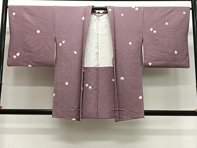 平和屋着物＃羽織　絞り　舞花文　金彩　正絹　逸品　CABL4080ua