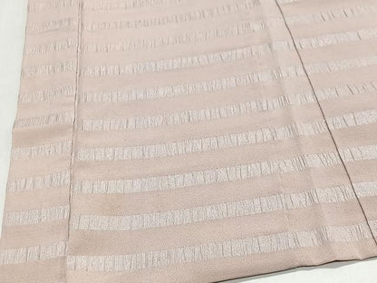 平和屋着物＃羽織　お召地　横段文　正絹　逸品　CABL4088ua
