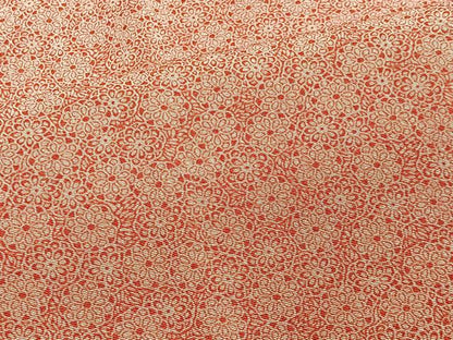 平和屋着物＃道行コート　花尽くし　正絹　逸品　CABL4092ua