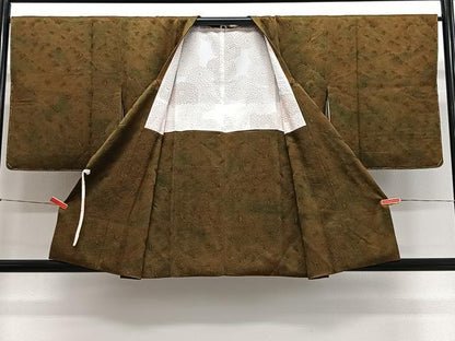 平和屋着物＃道行コート　遠山地紋　暈し染め　正絹　逸品　未使用　CABL4106ua