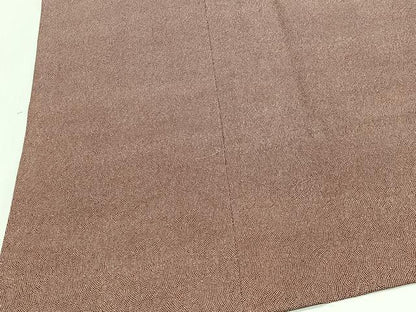 平和屋着物＃道行コート　単衣　鮫小紋柄　ロング丈　正絹　逸品　CABL4151ua