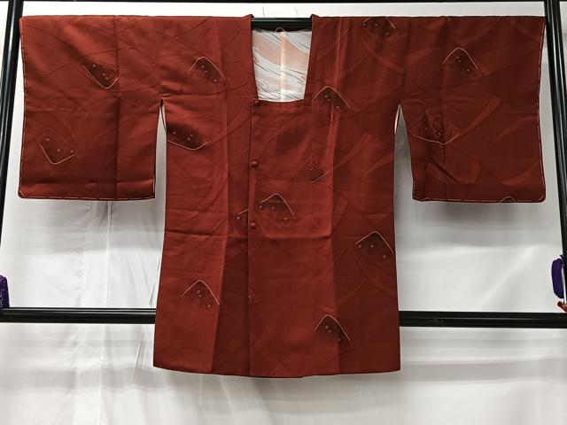 平和屋着物＃道行コート　草馬場地紋　暈し染め　正絹　逸品　未使用　CABL4191ua
