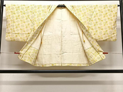 平和屋着物＃羽織　花尽くし　正絹　逸品　CABL4292ua