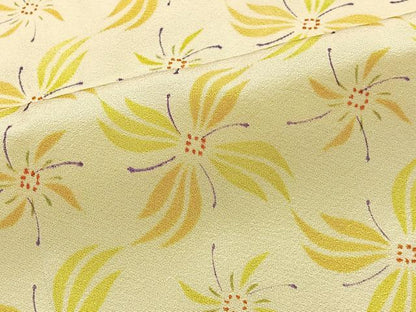 平和屋着物＃羽織　花尽くし　正絹　逸品　CABL4292ua
