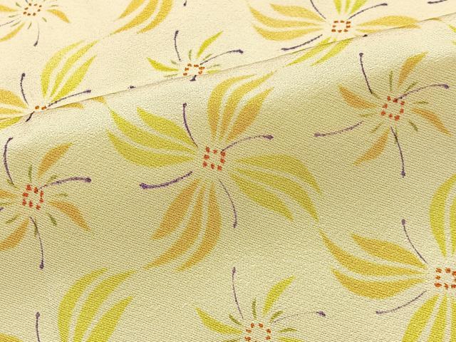 平和屋着物＃羽織　花尽くし　正絹　逸品　CABL4292ua