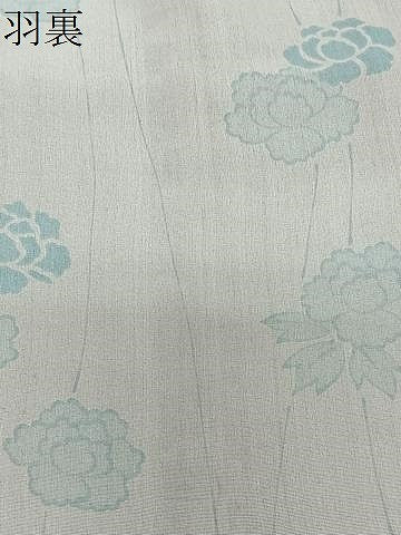 平和屋着物＃羽織　本場大島紬　麻の葉文様　黒地　さが美扱い　正絹　逸品　未使用　CABL4294ua