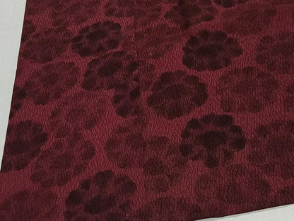 平和屋着物＃道行コート　花尽くし　ロング丈　正絹　逸品　CABL4306ua