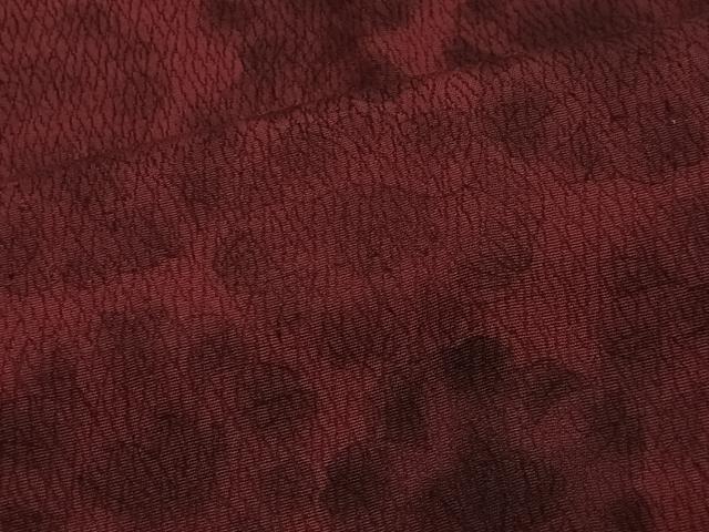 平和屋着物＃道行コート　花尽くし　ロング丈　正絹　逸品　CABL4306ua