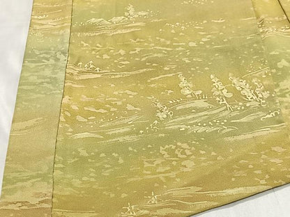 平和屋着物＃羽織　風景文　暈し染め　正絹　逸品　CABL4312ua