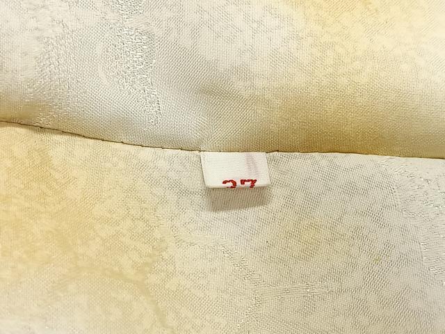 平和屋着物＃道行コート　地紋起こし　抽象文様　暈し染め　正絹　逸品　CABL4315ua