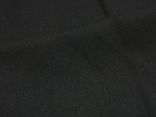 平和屋着物＃男性　角袖　黒地　正絹　逸品　CABL4318ua