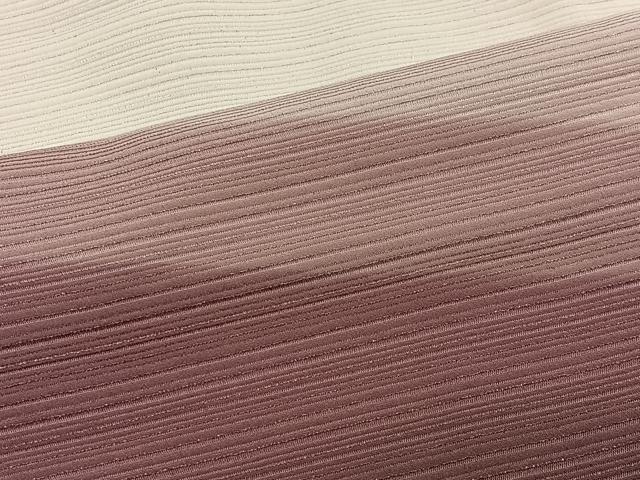 平和屋着物＃羽織　斜線文　正絹　逸品　CABL4338ua